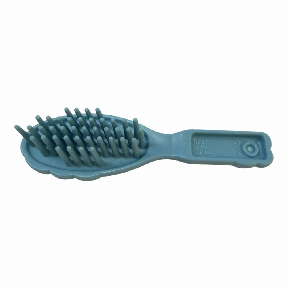 Barbie‎ Hair Brush Lot of (3) - White, Blue, Purple 1990s